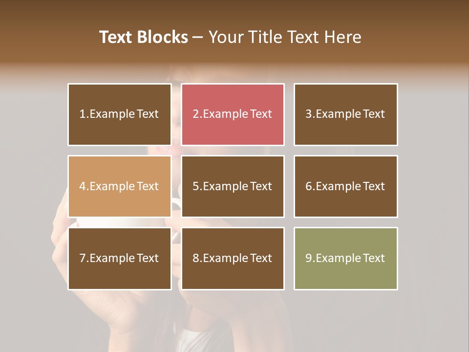 Coffee Tea Young PowerPoint Template