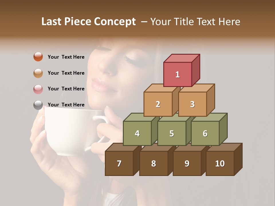 Coffee Tea Young PowerPoint Template