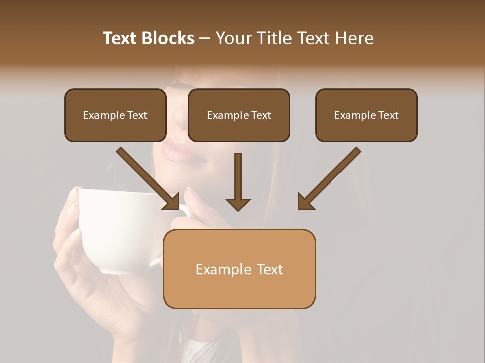 Coffee Tea Young PowerPoint Template