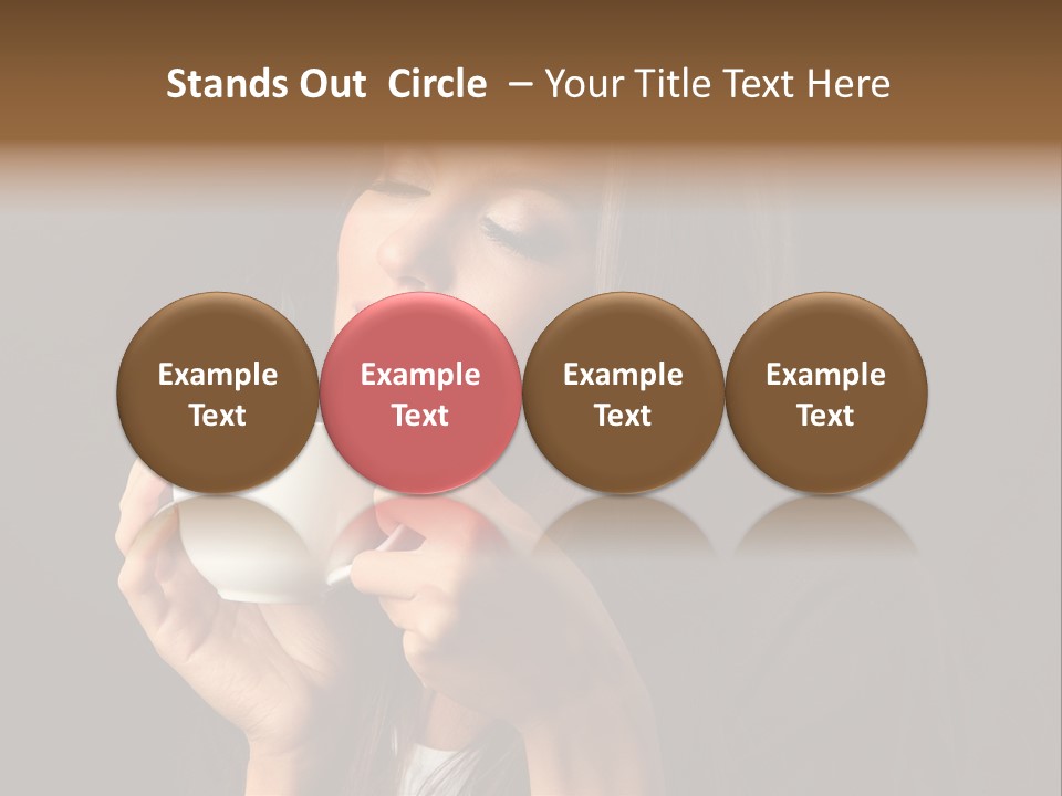 Coffee Tea Young PowerPoint Template