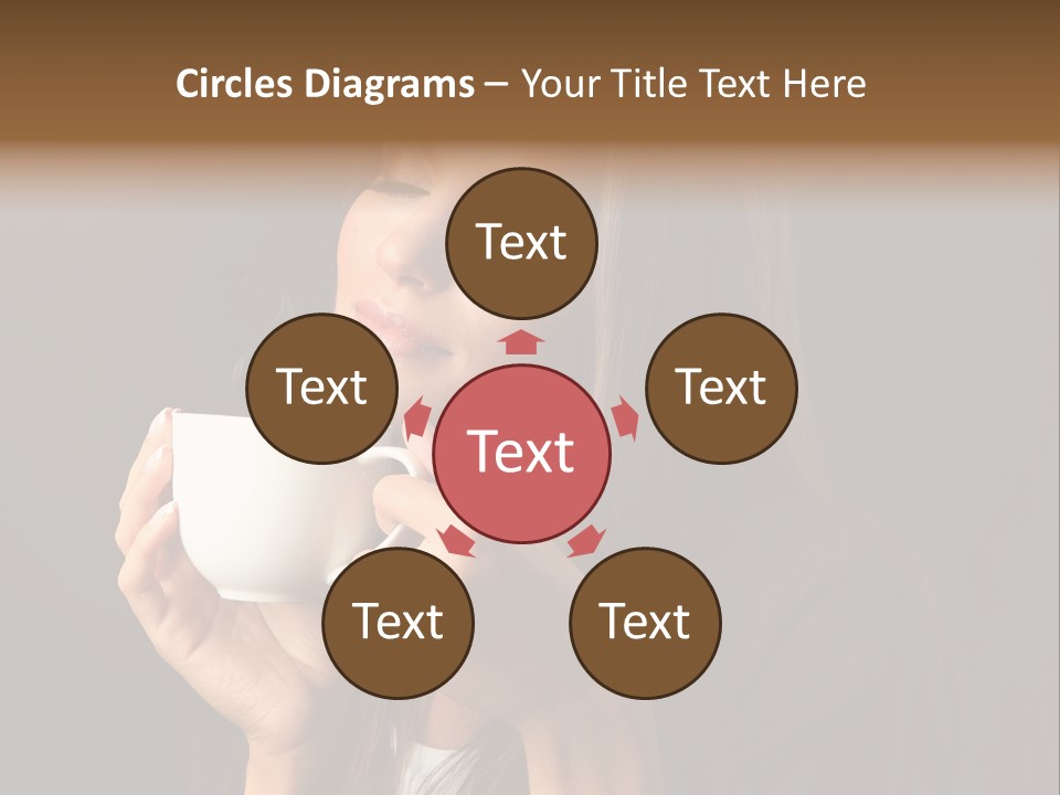 Coffee Tea Young PowerPoint Template