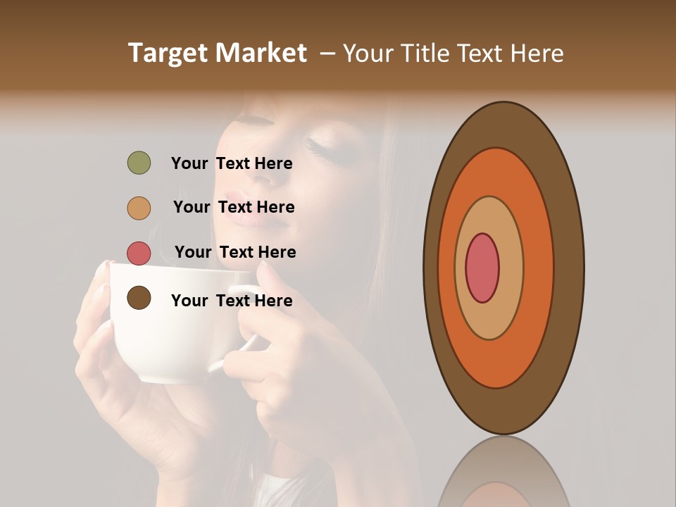 Coffee Tea Young PowerPoint Template