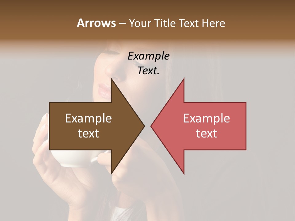 Coffee Tea Young PowerPoint Template