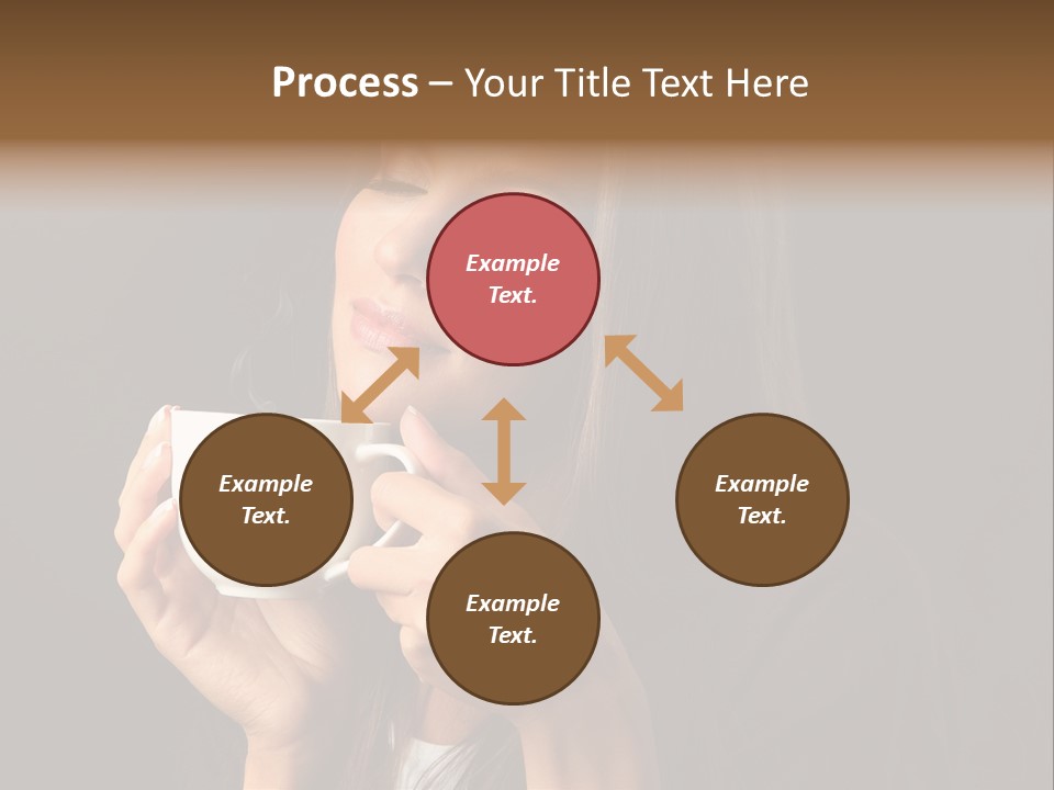 Coffee Tea Young PowerPoint Template