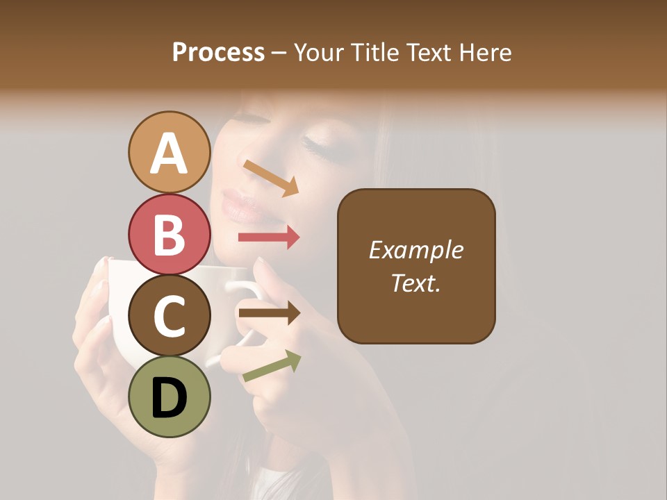 Coffee Tea Young PowerPoint Template