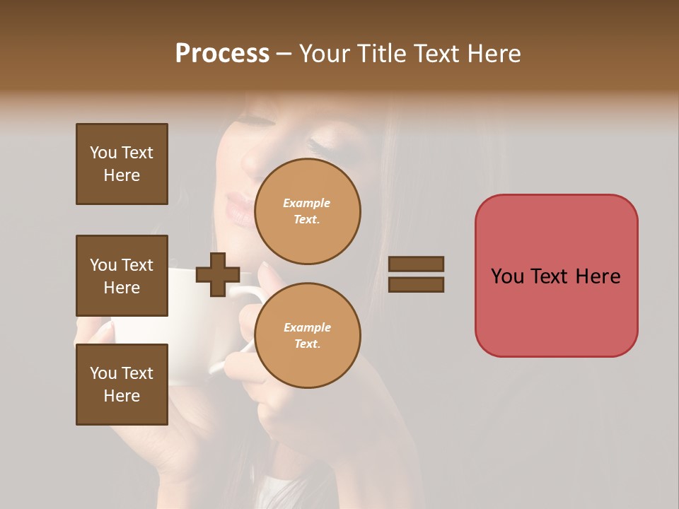 Coffee Tea Young PowerPoint Template