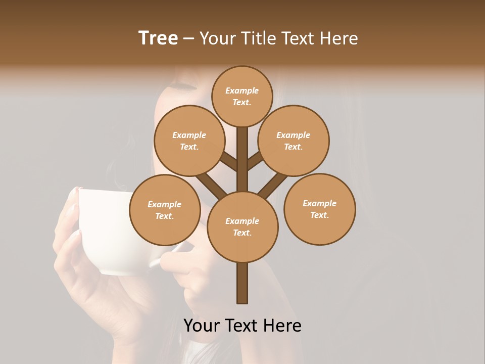 Coffee Tea Young PowerPoint Template