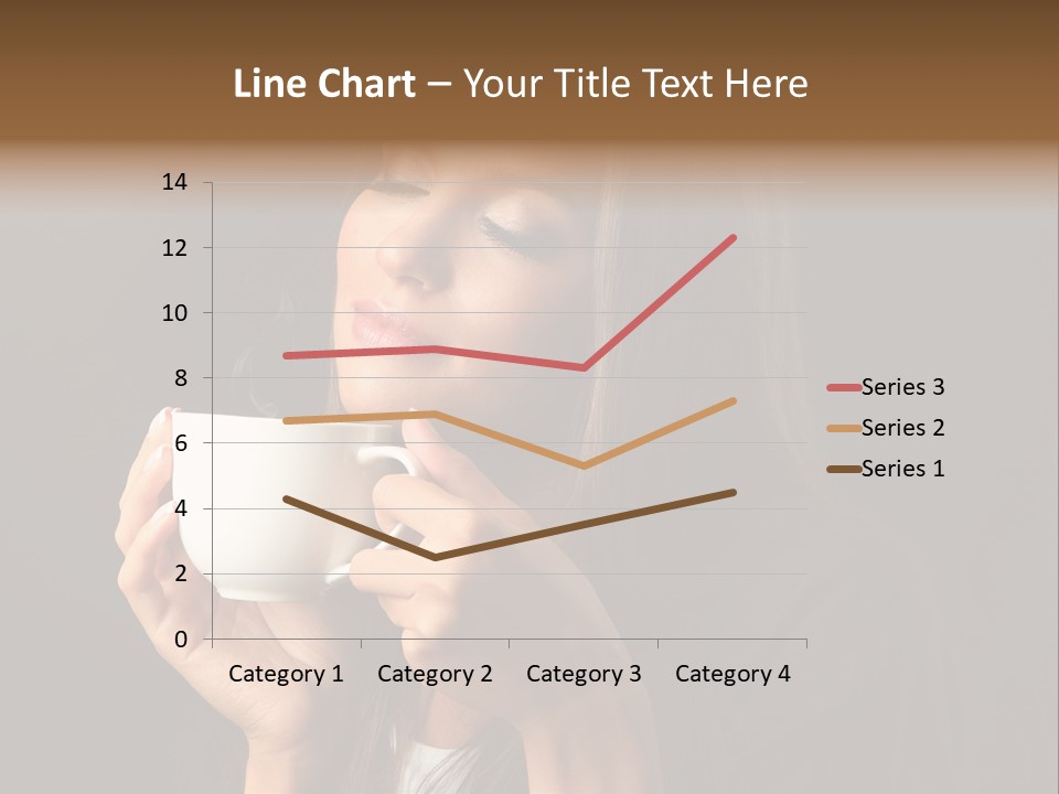 Coffee Tea Young PowerPoint Template