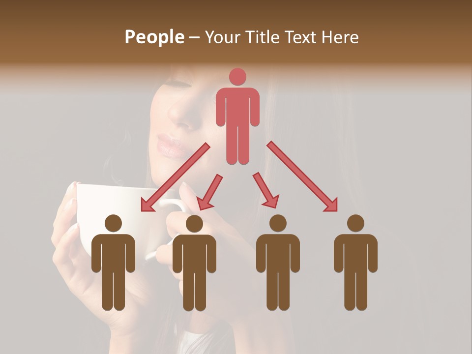 Coffee Tea Young PowerPoint Template