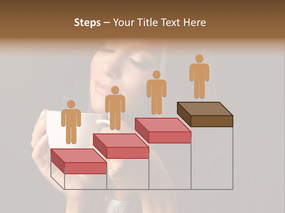 Coffee Tea Young PowerPoint Template