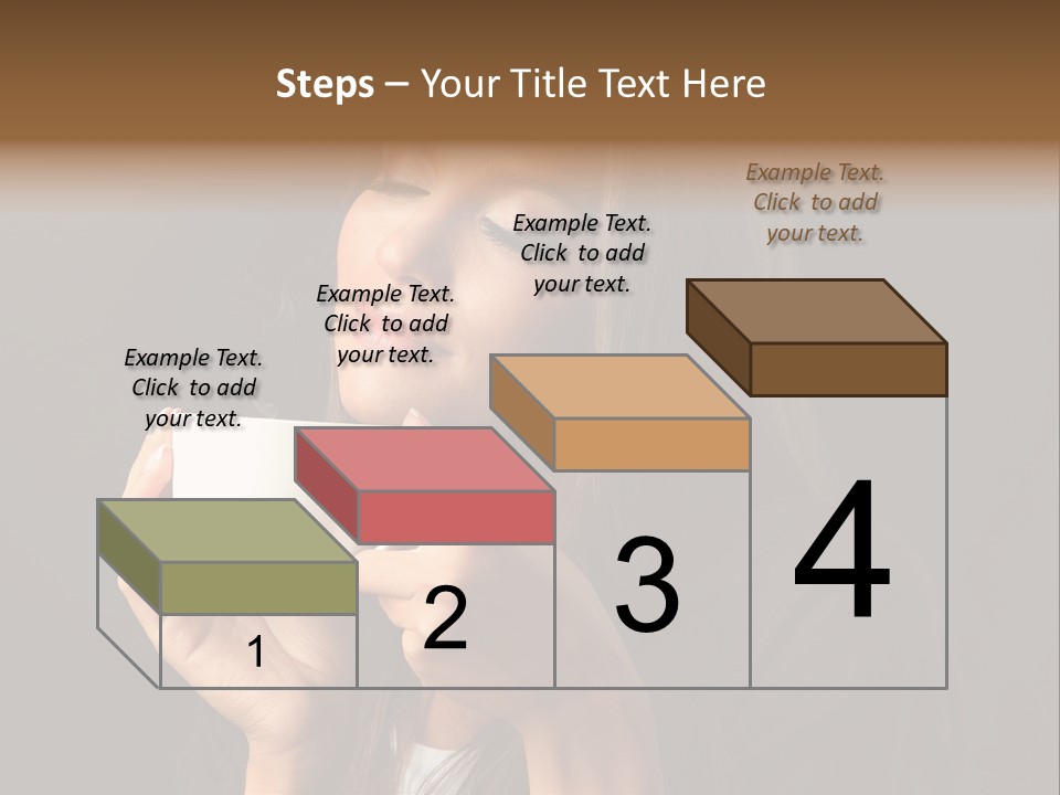 Coffee Tea Young PowerPoint Template