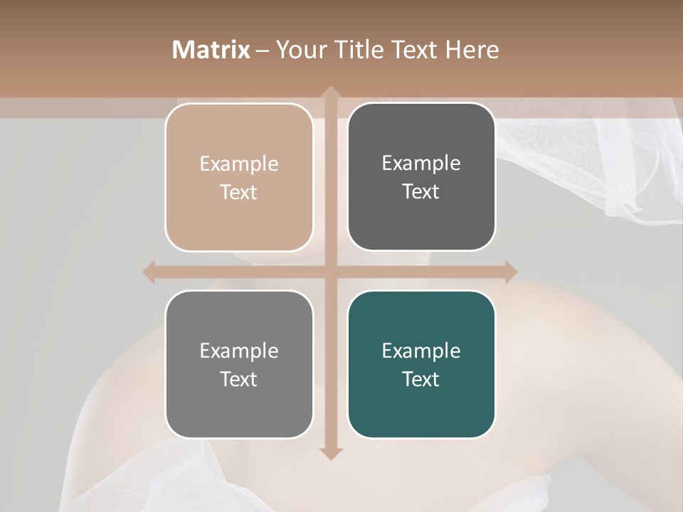 Traditional Wedding People PowerPoint Template