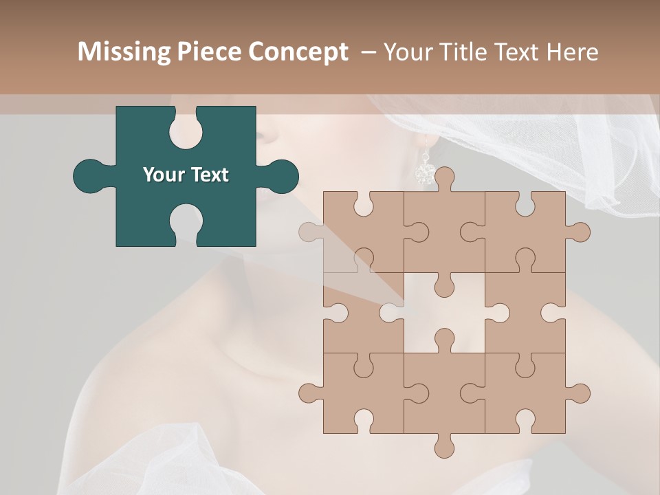 Traditional Wedding People PowerPoint Template