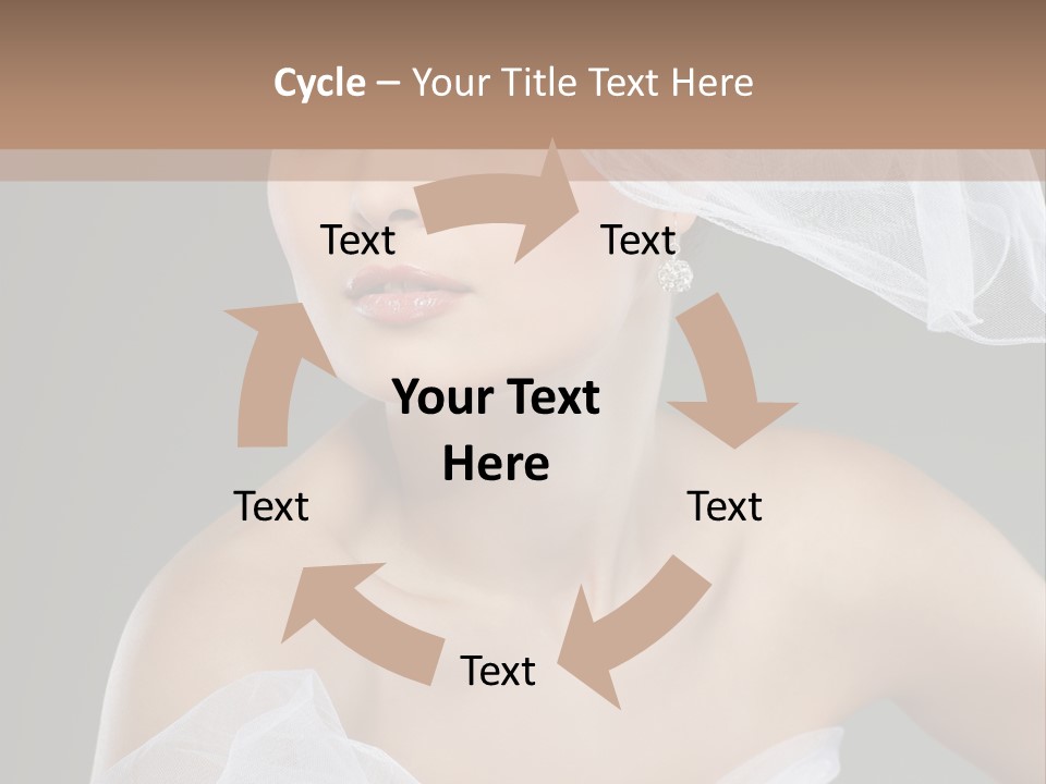 Traditional Wedding People PowerPoint Template
