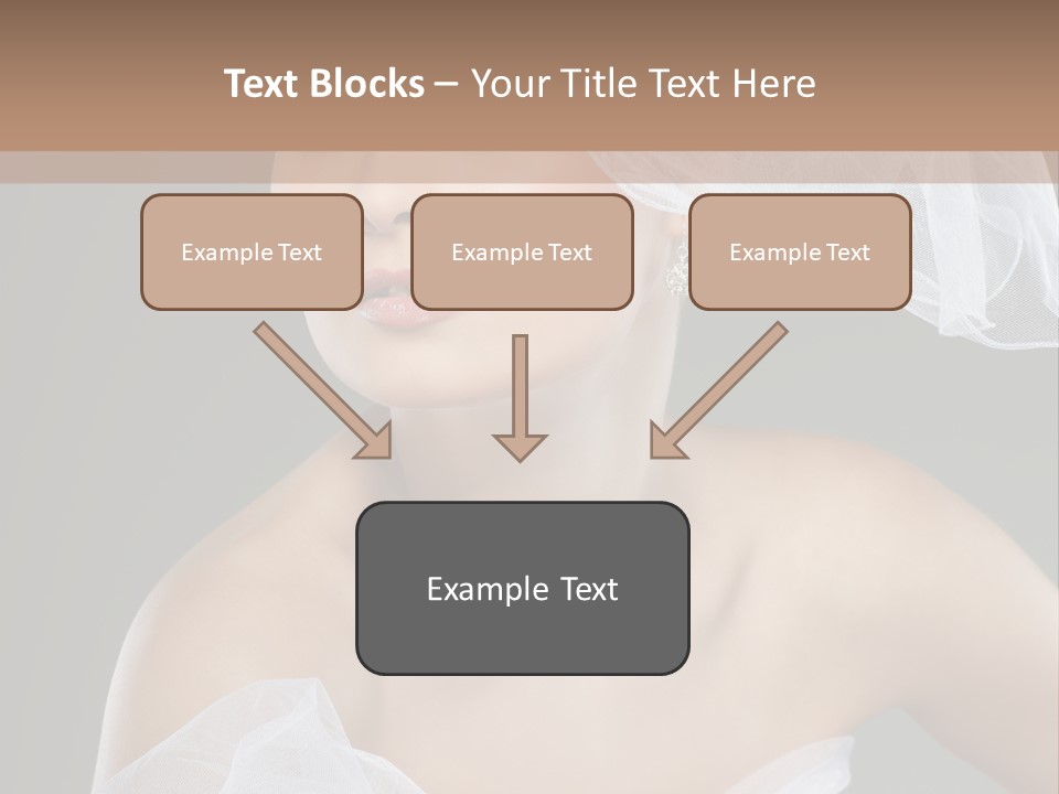 Traditional Wedding People PowerPoint Template