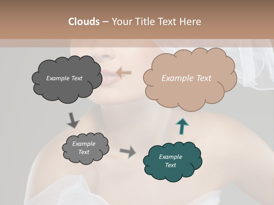 Traditional Wedding People PowerPoint Template