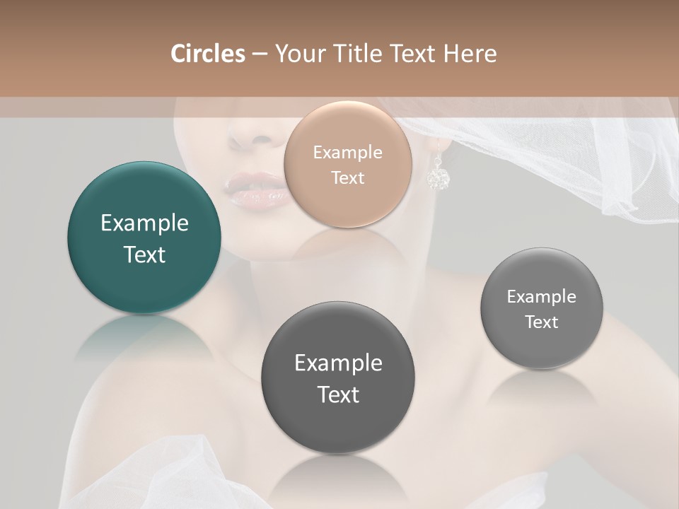 Traditional Wedding People PowerPoint Template