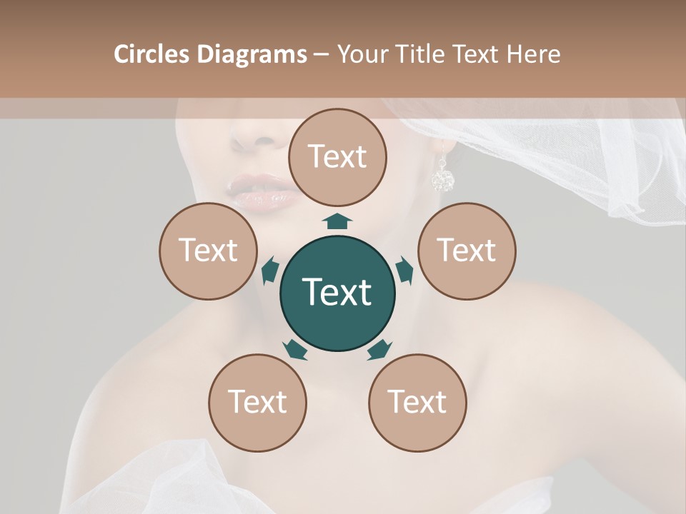 Traditional Wedding People PowerPoint Template