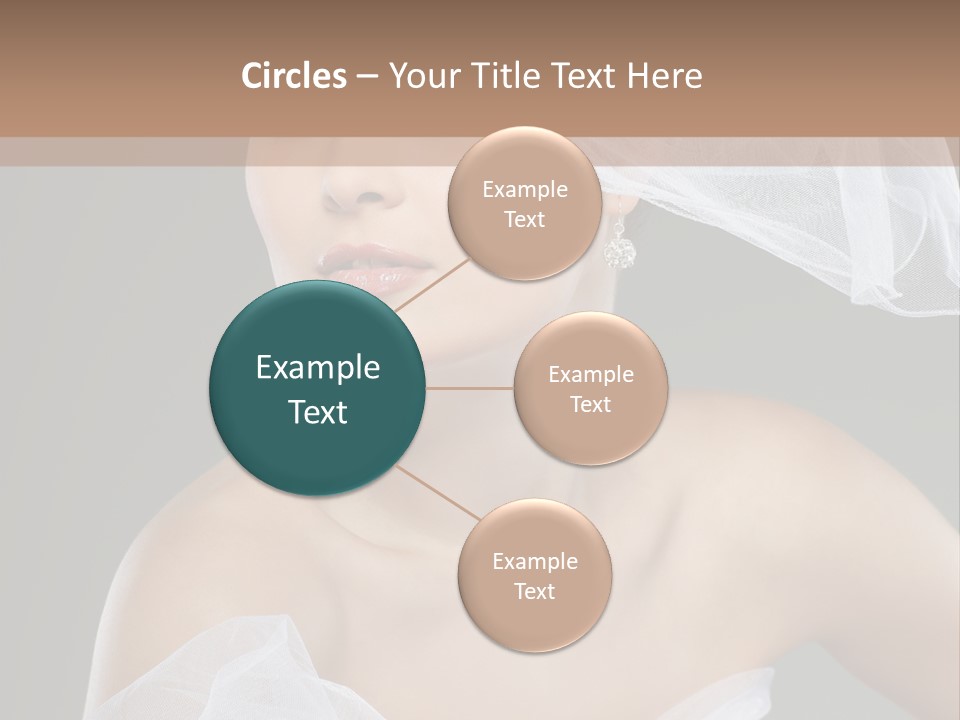 Traditional Wedding People PowerPoint Template