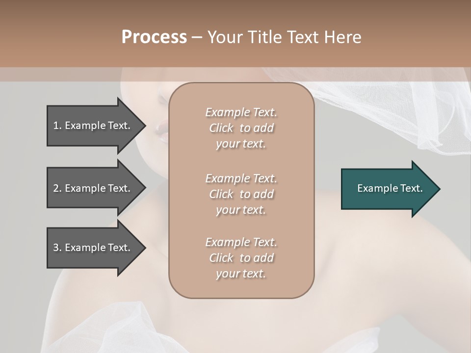 Traditional Wedding People PowerPoint Template