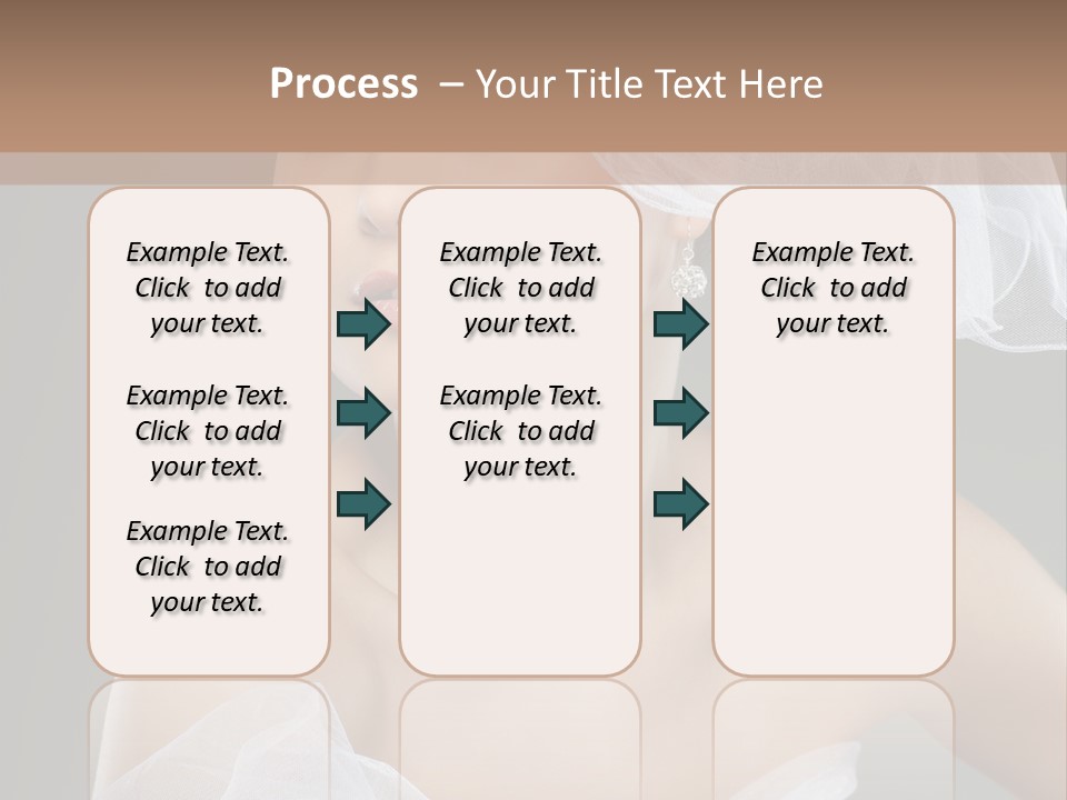 Traditional Wedding People PowerPoint Template