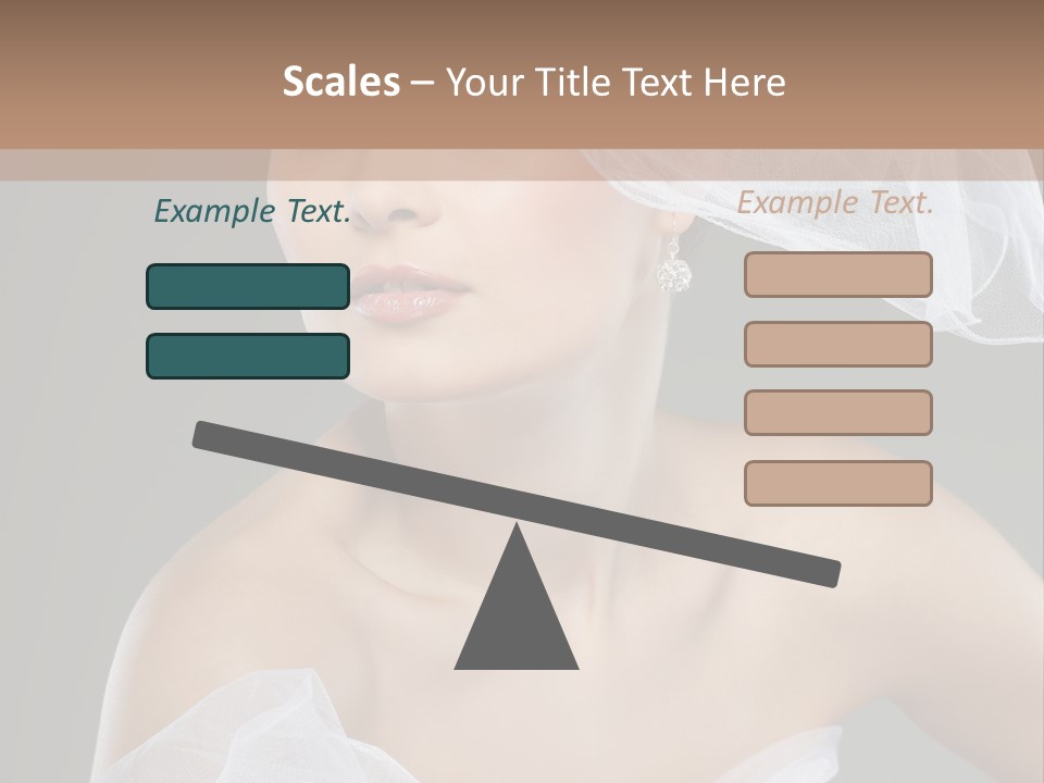 Traditional Wedding People PowerPoint Template