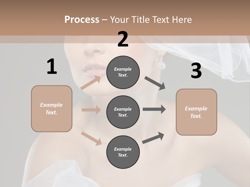 Traditional Wedding People PowerPoint Template
