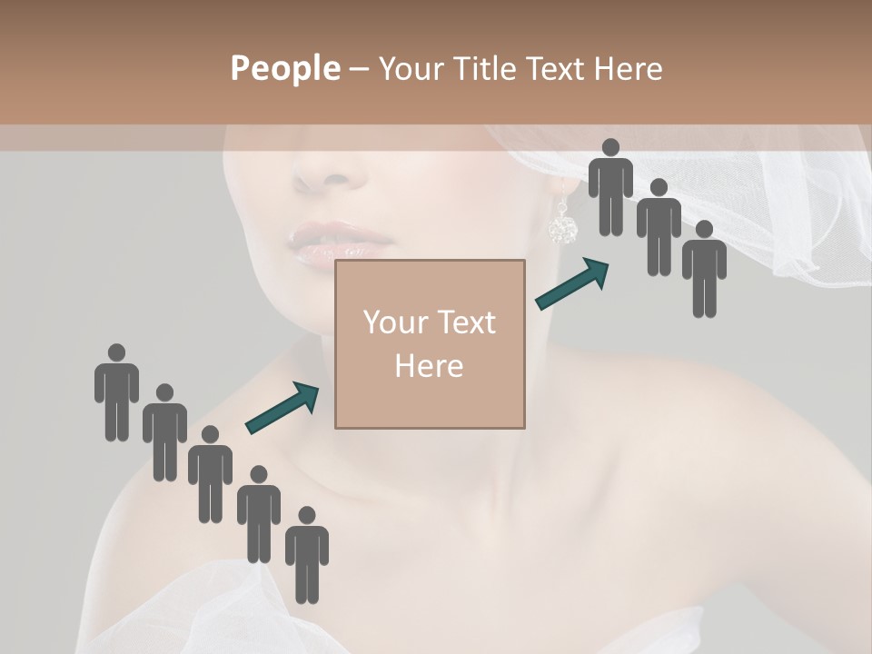 Traditional Wedding People PowerPoint Template