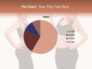 Isolated Loss Fat PowerPoint Template