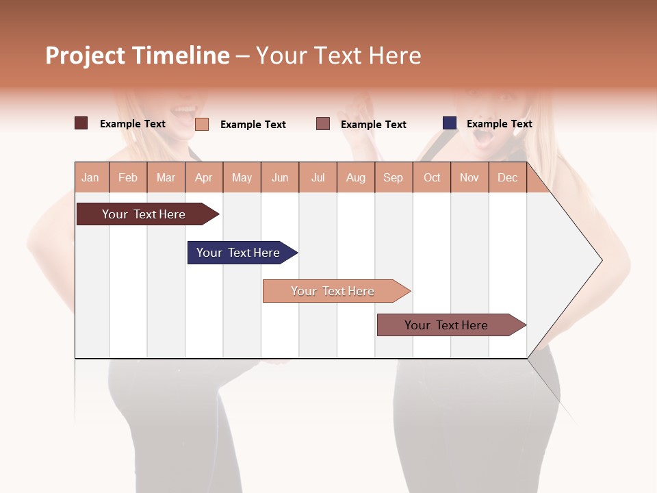 Isolated Loss Fat PowerPoint Template