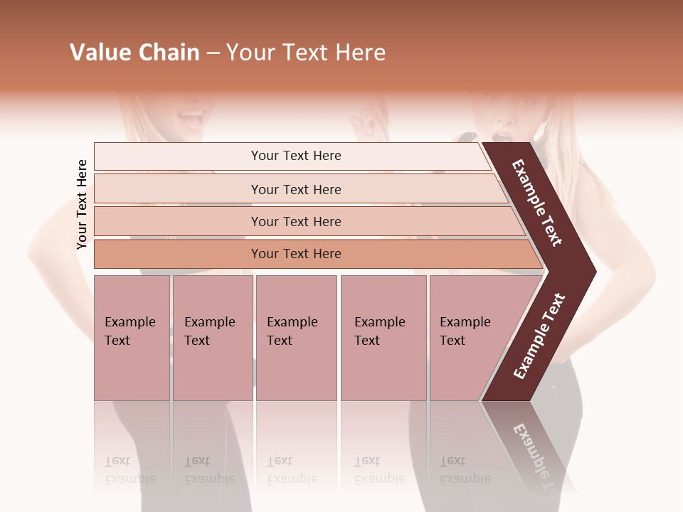 Isolated Loss Fat PowerPoint Template