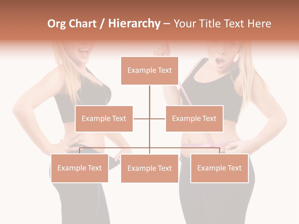 Isolated Loss Fat PowerPoint Template