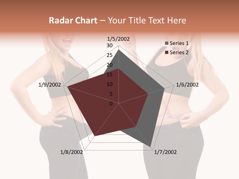 Isolated Loss Fat PowerPoint Template