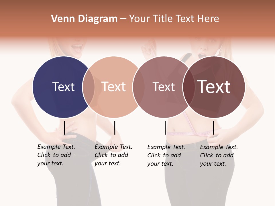 Isolated Loss Fat PowerPoint Template