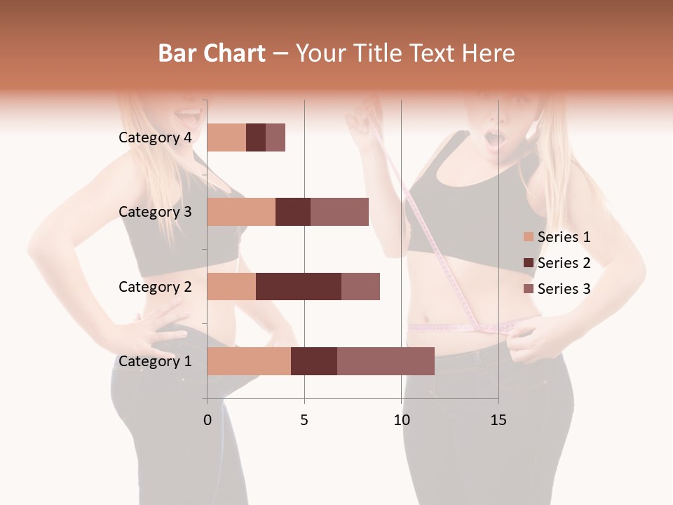 Isolated Loss Fat PowerPoint Template