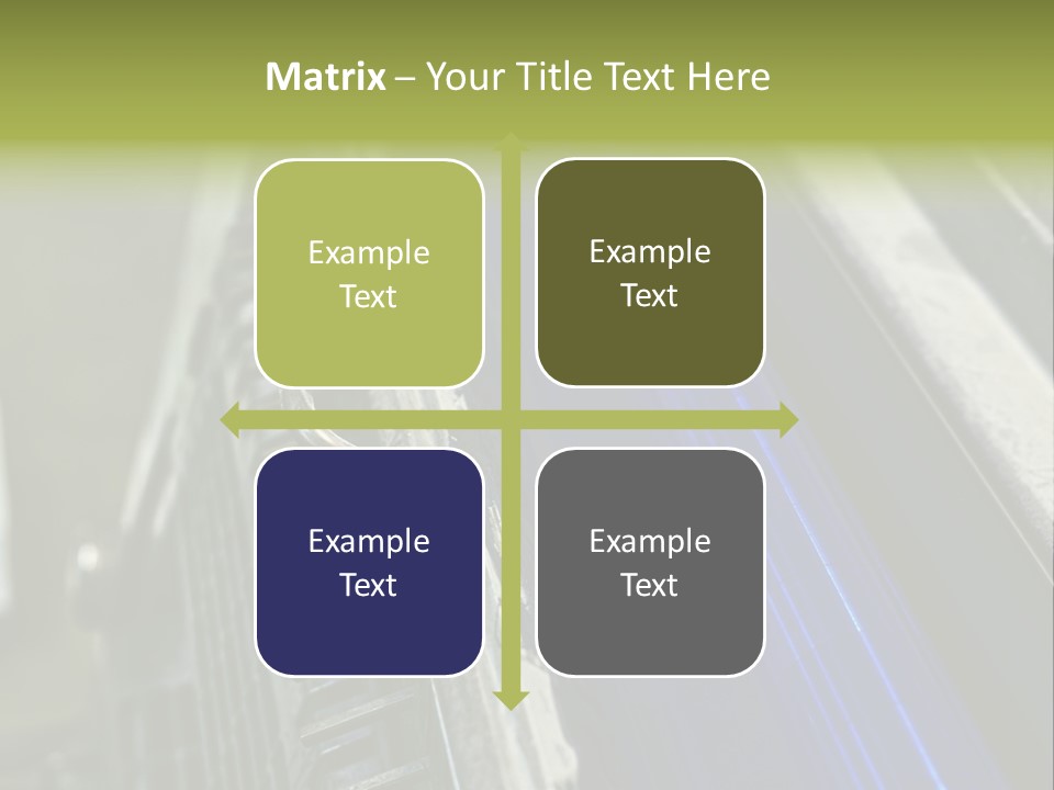 Wheel Round Cmyk PowerPoint Template