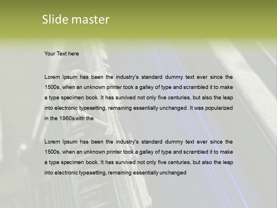 Wheel Round Cmyk PowerPoint Template