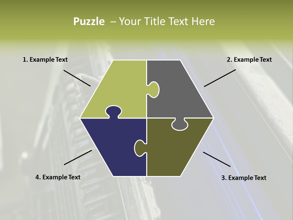 Wheel Round Cmyk PowerPoint Template