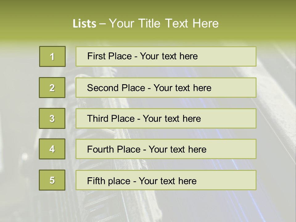 Wheel Round Cmyk PowerPoint Template