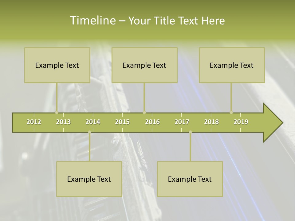 Wheel Round Cmyk PowerPoint Template