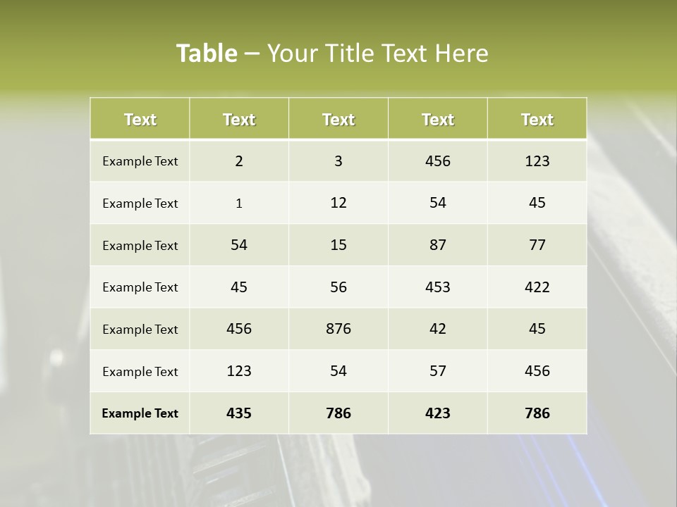 Wheel Round Cmyk PowerPoint Template