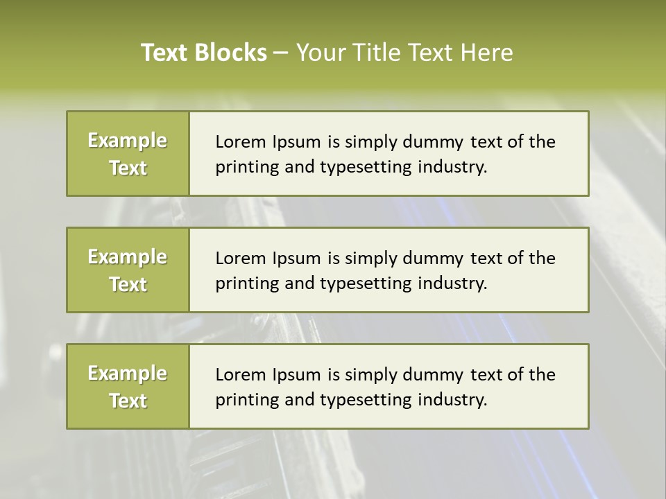 Wheel Round Cmyk PowerPoint Template