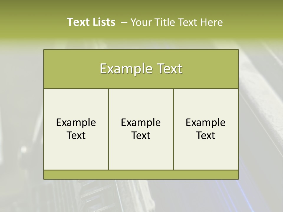Wheel Round Cmyk PowerPoint Template