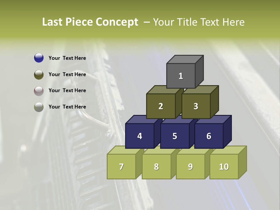 Wheel Round Cmyk PowerPoint Template