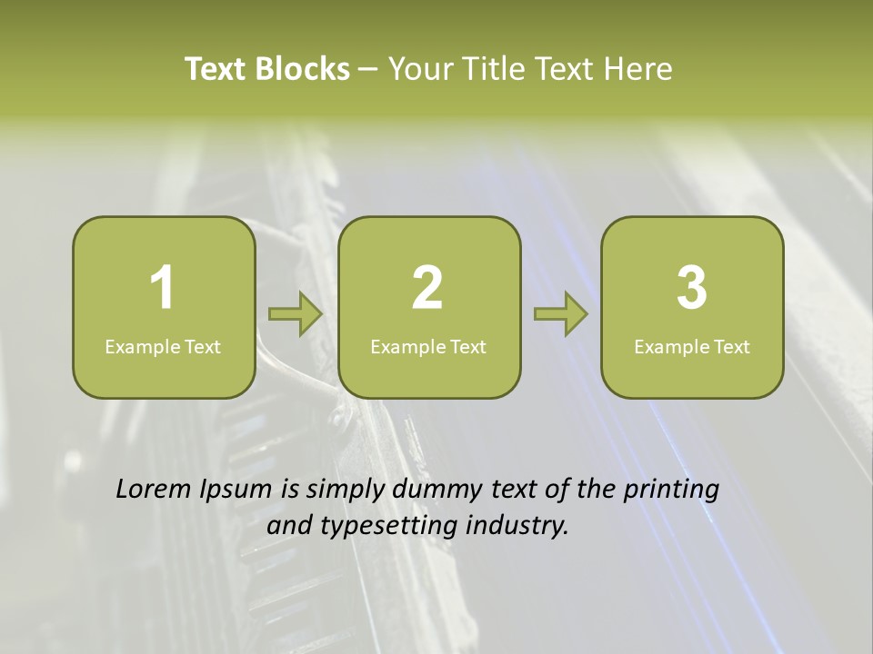 Wheel Round Cmyk PowerPoint Template