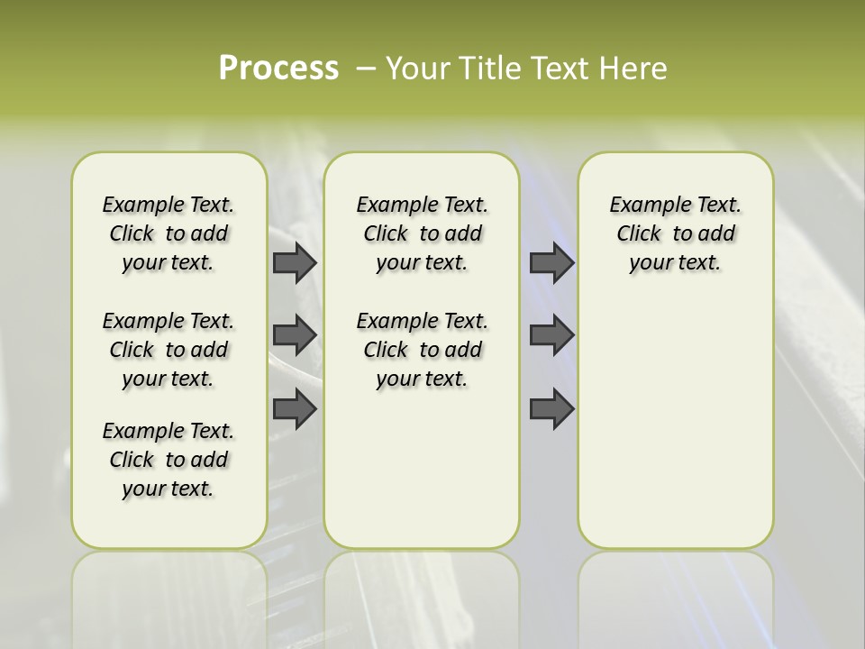 Wheel Round Cmyk PowerPoint Template
