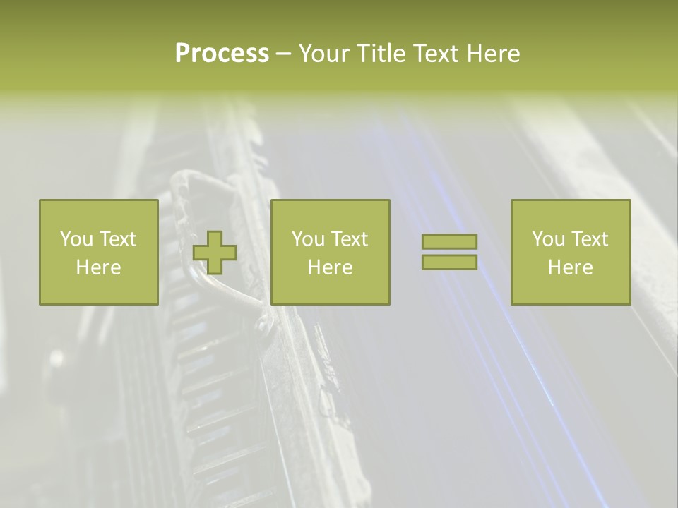 Wheel Round Cmyk PowerPoint Template