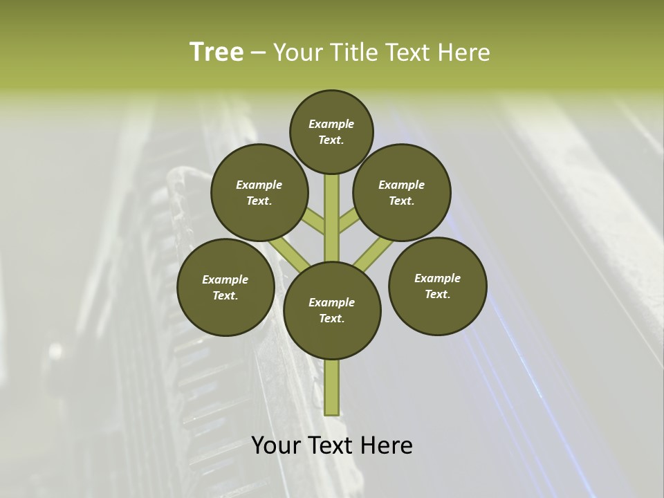 Wheel Round Cmyk PowerPoint Template