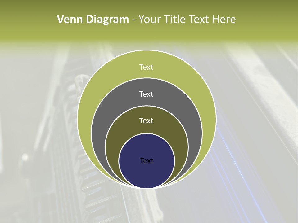 Wheel Round Cmyk PowerPoint Template