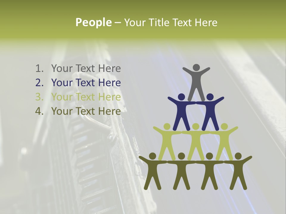 Wheel Round Cmyk PowerPoint Template